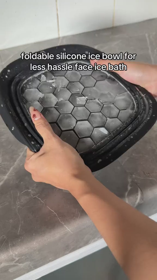 Silicone Ice Bucket | Silicone Ice Bowl | Face Bowl Foldable